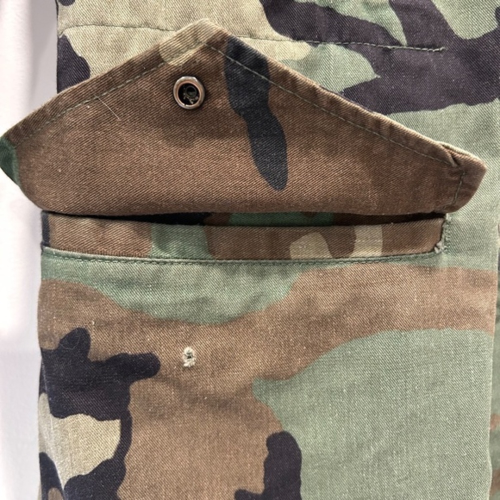 Vintage 1984 US Military Woodland Camo Field Jacket - XS Regular - Some Flaws - Picture 4 of 9